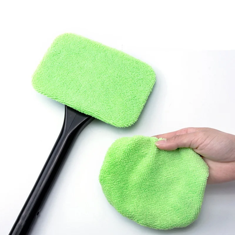 Windshield Cleaning Tool Windshield Cleaning Wand Auto Window Cleaner with Detachable Handle