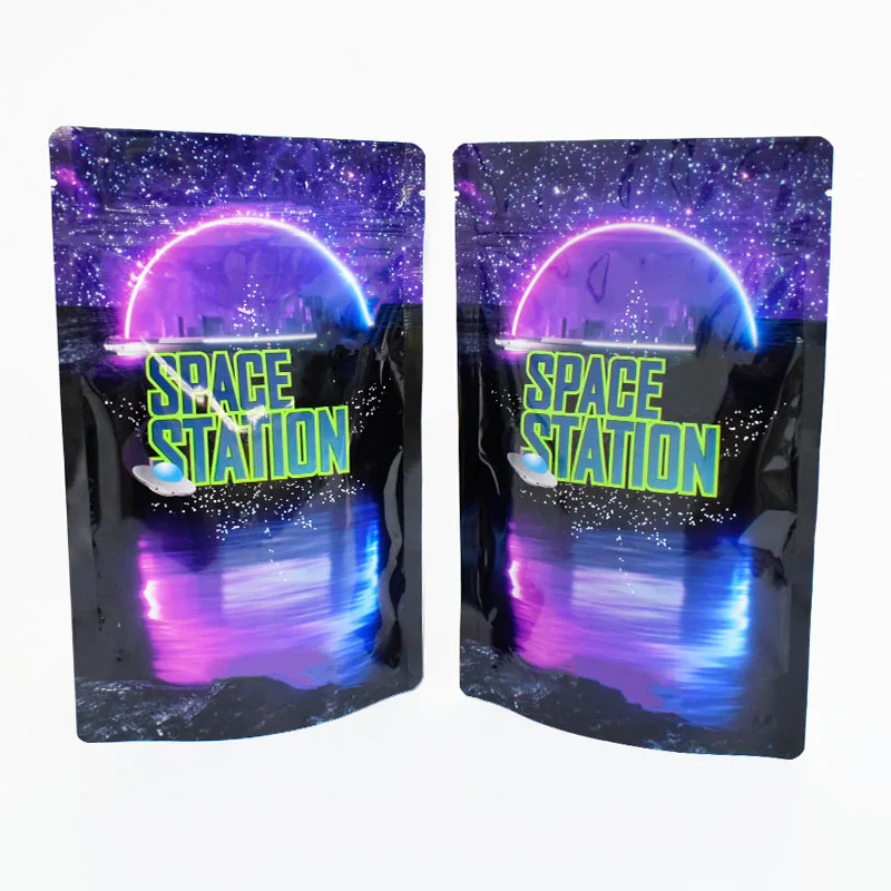 LT Customized Cookies Candy Sour Patch Gummies Matte Soft Touch 3.5 7g 14g Smell Proof Zipper Food Edibles Packaging Mylar Bag