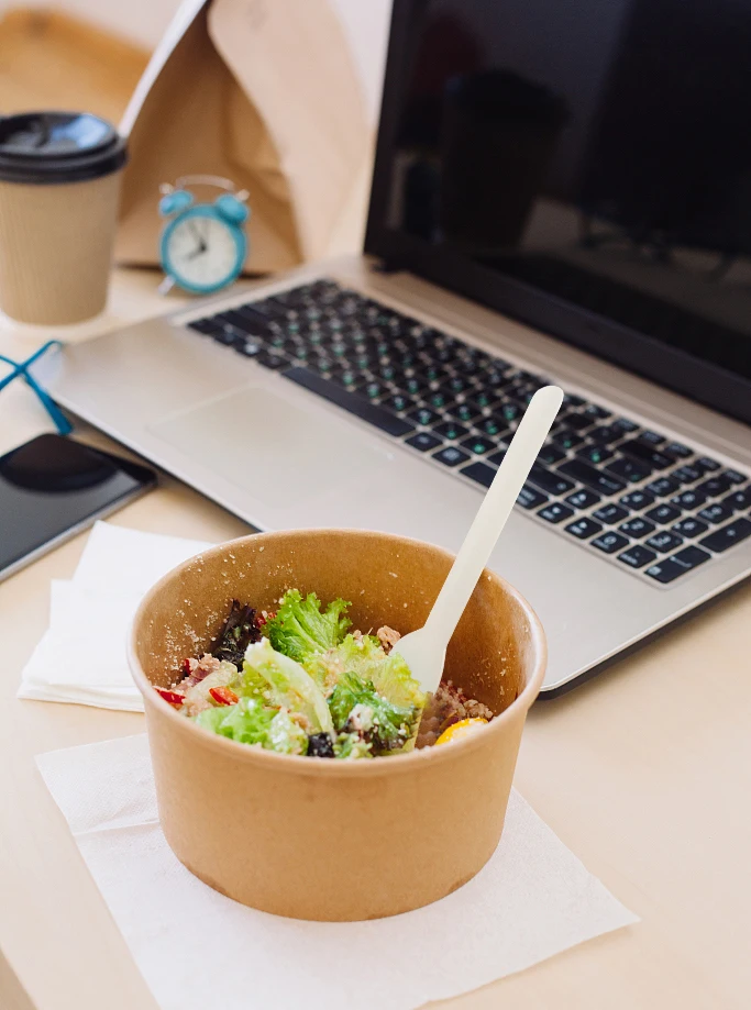 Individual Paper Package Utensils Cutlery Set White Bamboo Spoon Fork Knife Biodegradable Custom Printed Logo for Restaurant manufacture