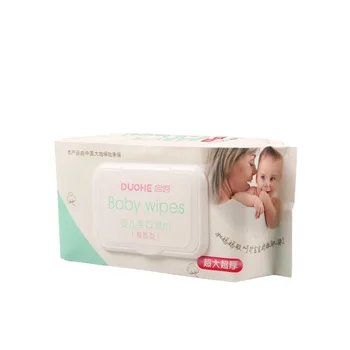 Wholesale Custom Baby Cleaning Wipes High Quality Biodegradable Plant Fiber Based 100pcs Pack Baby Wet Wipes