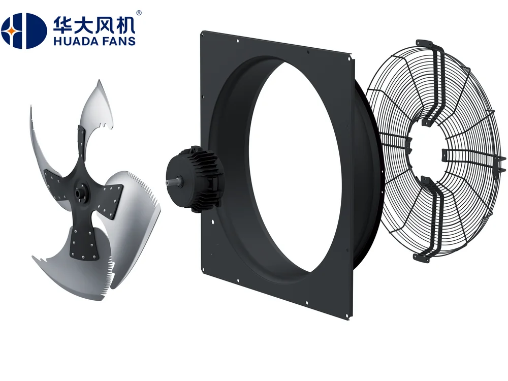Axial Flow Fan, 710mm, 220V, 7600-10000 CBM - detail 22