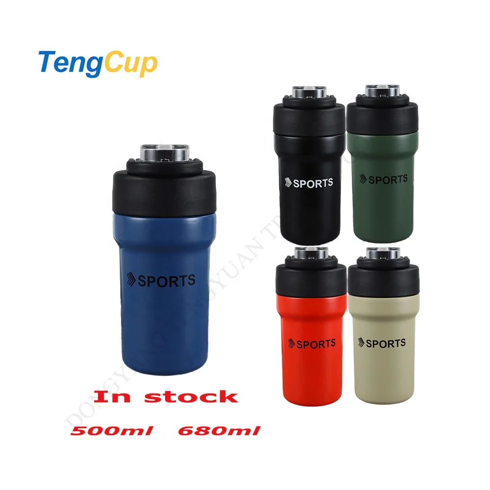 Coffee Thermos 500ml Water Bottle Portable Thermal Travel Sports