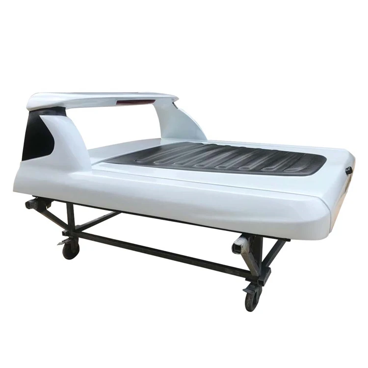 Fiberglass Hard Top Canopy Tonneau Cover Bed Cover Roller Lid For Ford