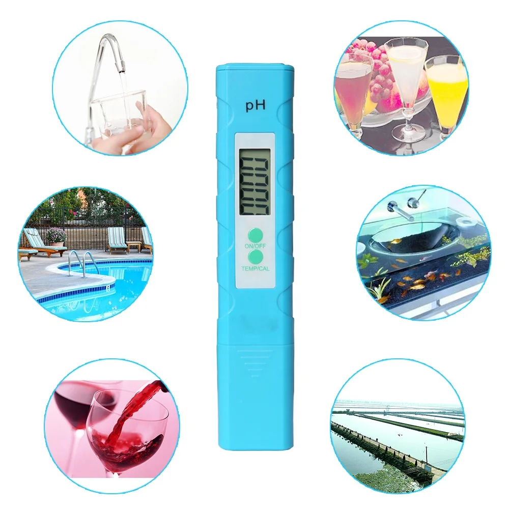 Высокоточный цифровой рН-метр в виде ручки для воды