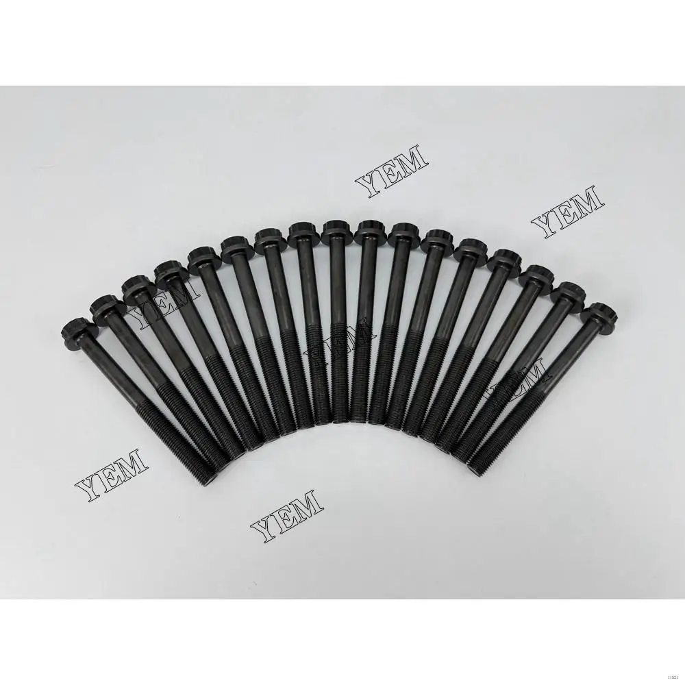 Hot Selling Cylinder Head Bolt For Komatsu 4D95 Excavator Truck Lawn Mower Marine Engine