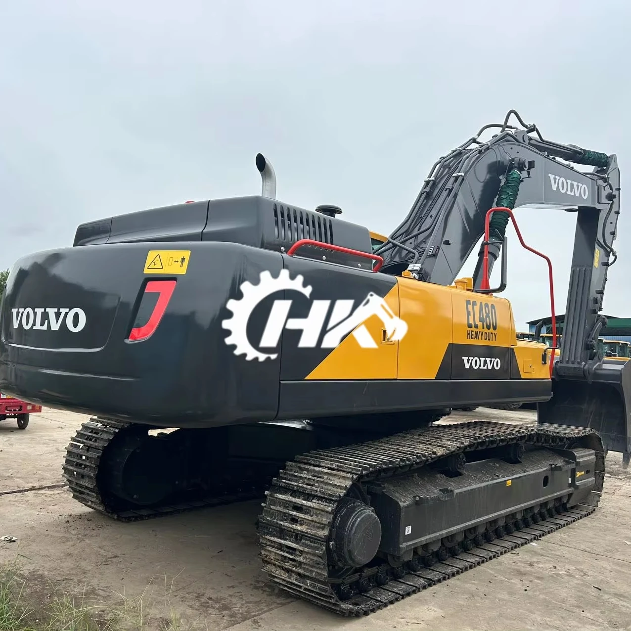 HANG KUI VOLVO EC480 48tons 90%new Original Swenish with EPA,CE Agricultural Used VOLVO480 Excavator for Digging