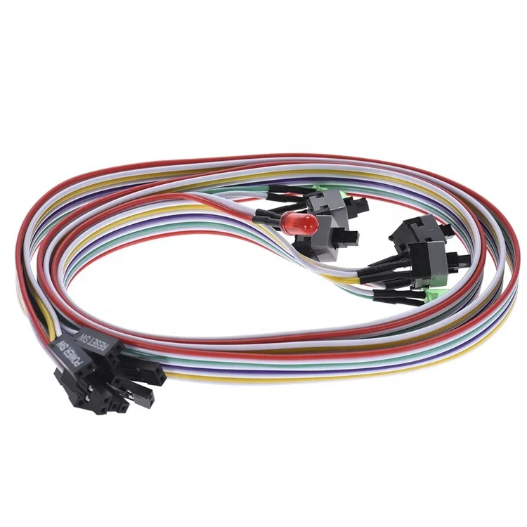 Kafuty PC Commutateur De Réinitialisation De L'ordinateur Câble Du