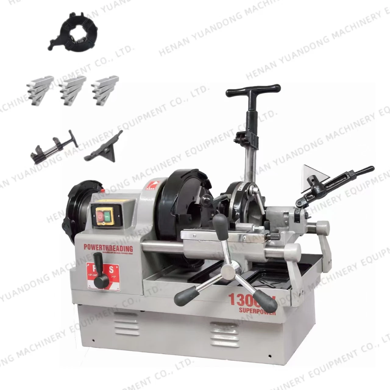 Мощность 1300 Вт двухступенчатая машина для резки стальных труб 220 В 1-фазный трубный нитридер лучшего качества