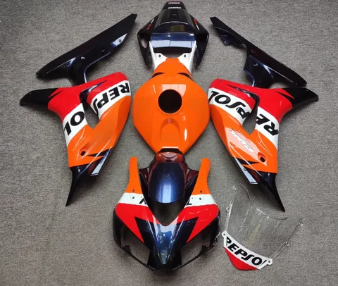 Fairings Honda CBR 1000 RR for Honda CBR1000RR 2006 2007  Bodywork Injection Panels Abs Plastic Motorcycle Fairing Kit