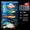 14g Five-color Mixed Pack [5 Pieces] with Bait Box