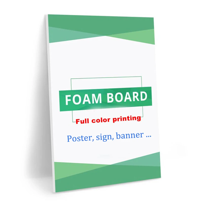 Pvc Foam Board Prints,Full Color Uv Printing Pvc Foam Board Signs
