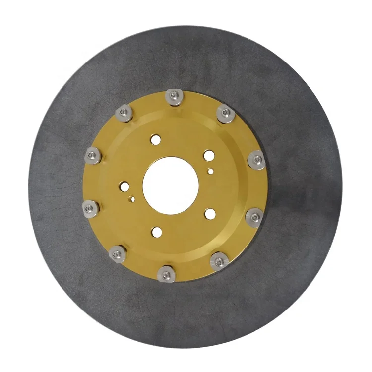 Silicon Carbide Coating High Temperature Resistance Customized Front Carbon Ceramic Rotor Brake Disc for BMW Dodge Ferrari