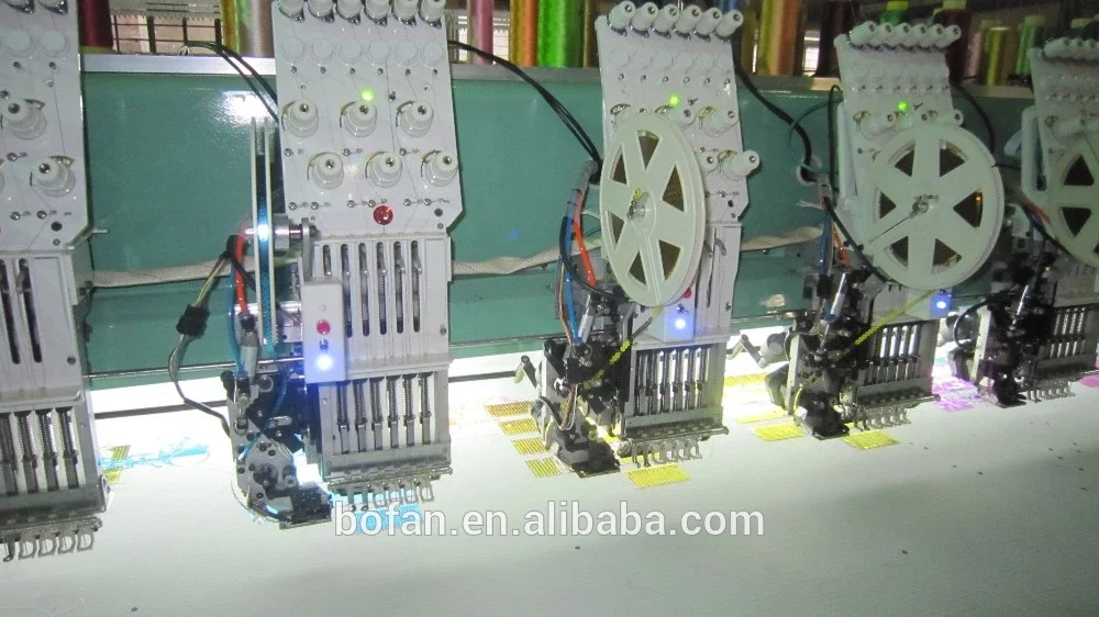 24 Head High Speed Sequin Computer Embroidery Machine