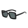 Black frame-gray lens