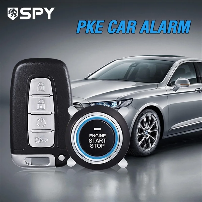 Passive Keyless Entry Push Start Button System for Camry Polo Corolla Sonata City Bora Fiesta Cars-Spy Ignition Control