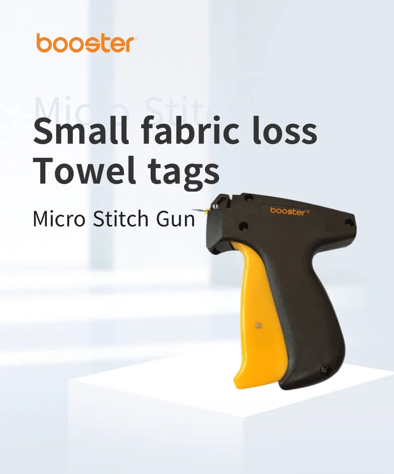 Micro Stitch Gun Garment Clothes Label Hanging Tagging Gun Ultra Fine Micro Tag Gun For Clothing