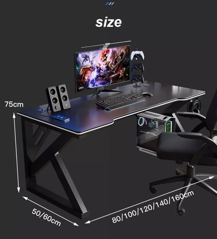 Gaming Tables Chair With Top Smart Touch Screen Interactive Computerrgb Led Lights Computer Pc