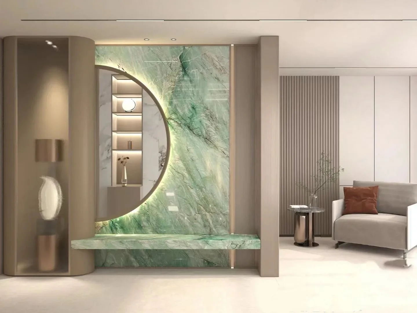 product modern luxury marble stone natural green marble for indoor wall panels in hotels villas kitchens bathrooms kitchen islands-3