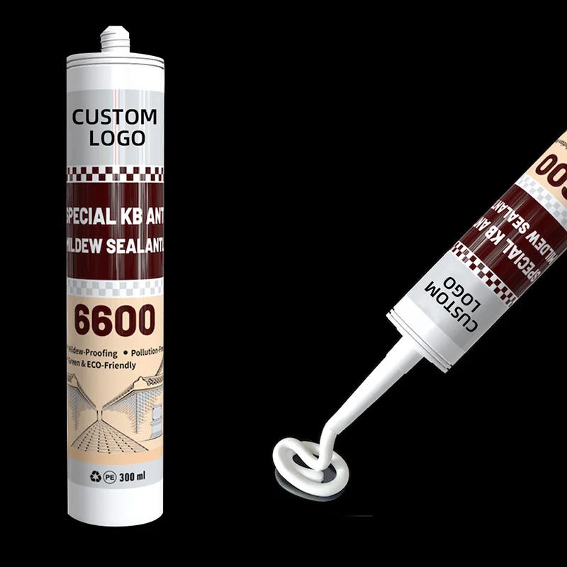 Factory RTV Mildew Resistant Waterproof Weatherproof Neutral Silicon Sealant for Kitchen Sink and Cabinet