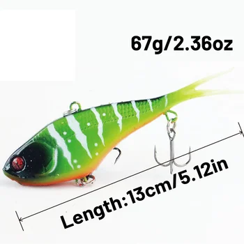 Cheery 130mm 60g Soft Vibes Fishing Lure Saltwater & Freshwater Sinking Fork-Tail Lead Bait for Perch for River Fishing – Soft Lure – view 4