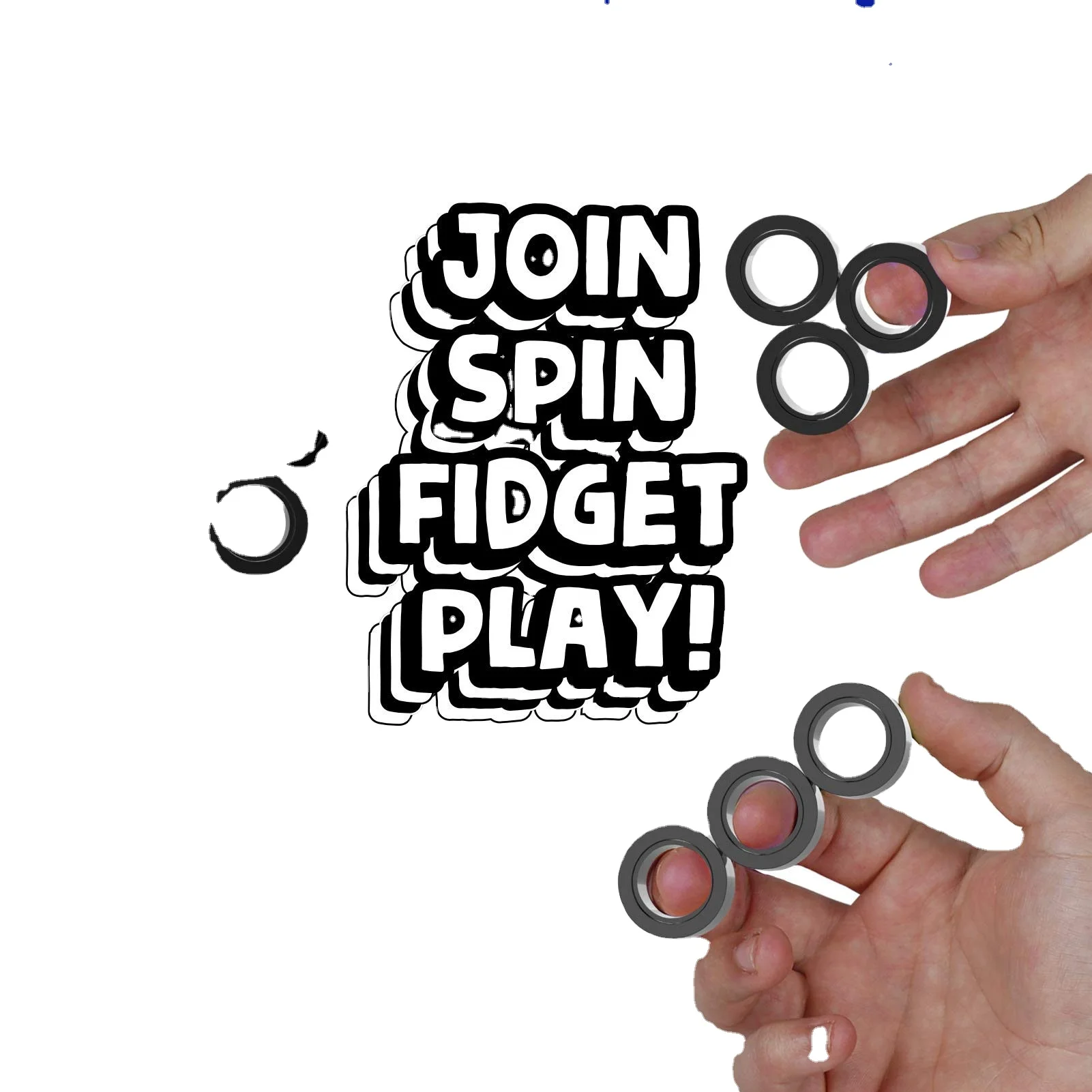 Hot Sale Infinity Cube Fidget Toy Stress Relief Fidget Spinner Magnet Training Tools Magnetic Ring Buy Infinity Cube Fidget Toy Fidget Spinner Magnetic Ring Product On Alibaba Com