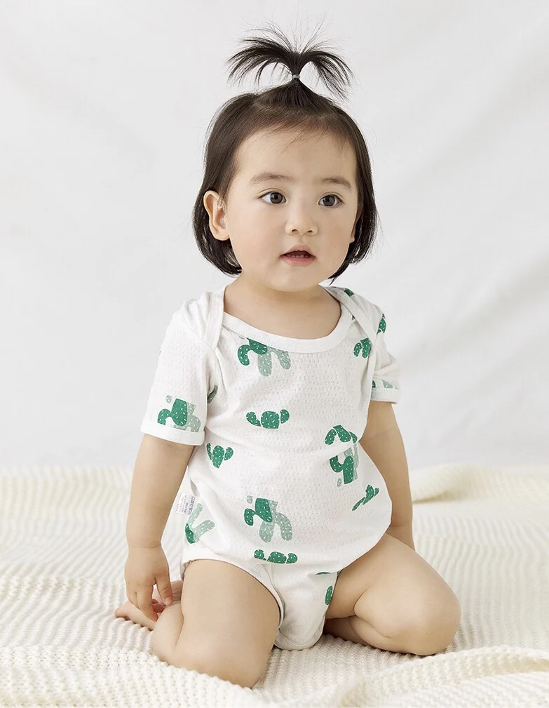 Лето в основном для новорожденных одежда для малышей комбинезон, 100% хлопковая одежда для малышей