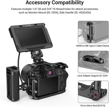 Smallrig Aluminum Alloy Cage for Nikon Z5 / Z6 / Z7 / Z6II / Z7II -2926 detail image