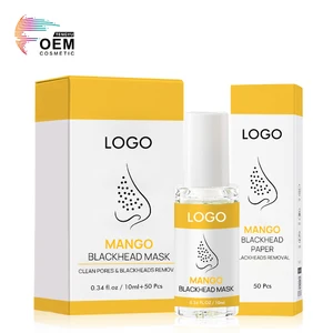 Ty OEM Blackhead Mask Nose Strips Deep Cleansing Pore Control Nose Blackhead Remover Peel Mask Mango Blackhead Mask