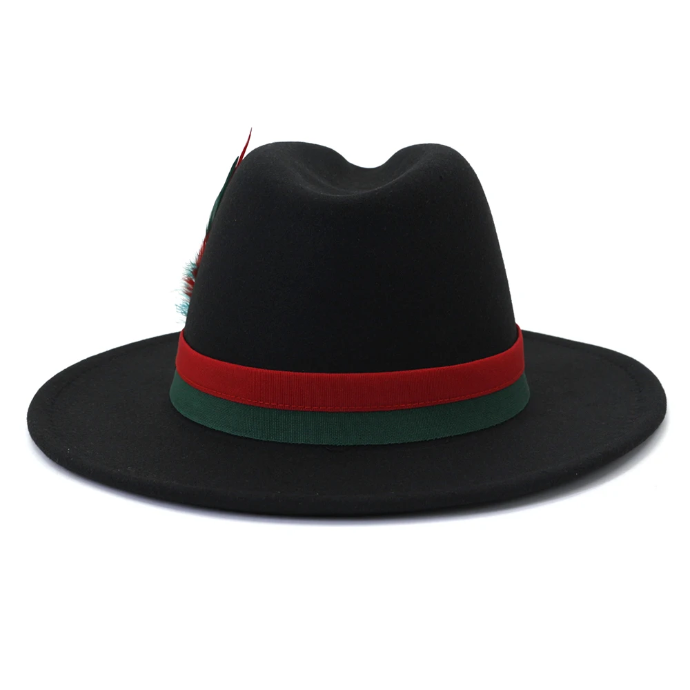 2022 Topi Fedora Floppy Felt Lebar 