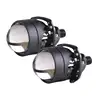 One pair bi led lens headlight
