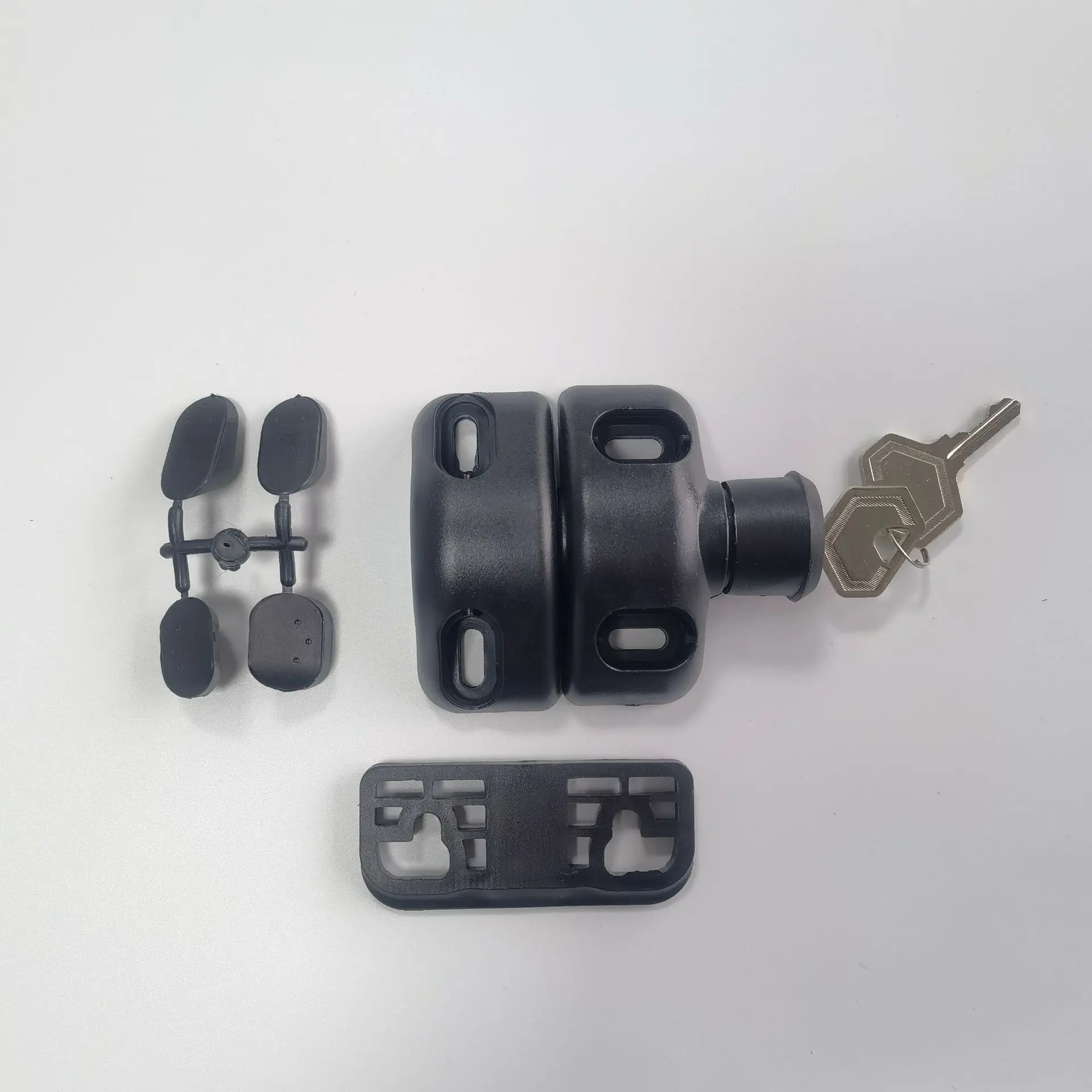 Plastic Nylon Pa66 Lockable Gate Hardware Latch Safety