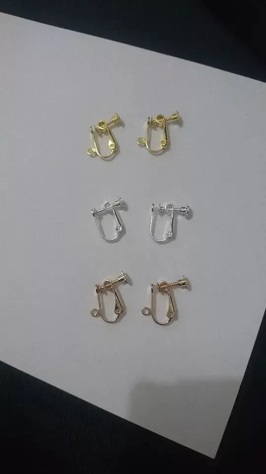 Cheap Plastic Clear Kids Cute Ear Clips Earrings Girls Children Jewelry Making Accessories Fashion for Decoration