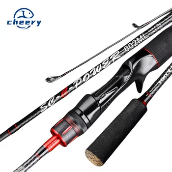 CHEERY High Quality Bass Trout Target Medium River Lake Stream Spinning Casting Carbon Fiber Fishing Rod Kekaxi – Rod – view 2
