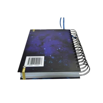 High Quality Factory Spiral Binding Book Coil Notebook With Paper Recyclable Elastic  Notebook For Promotion Gift Custom Logo