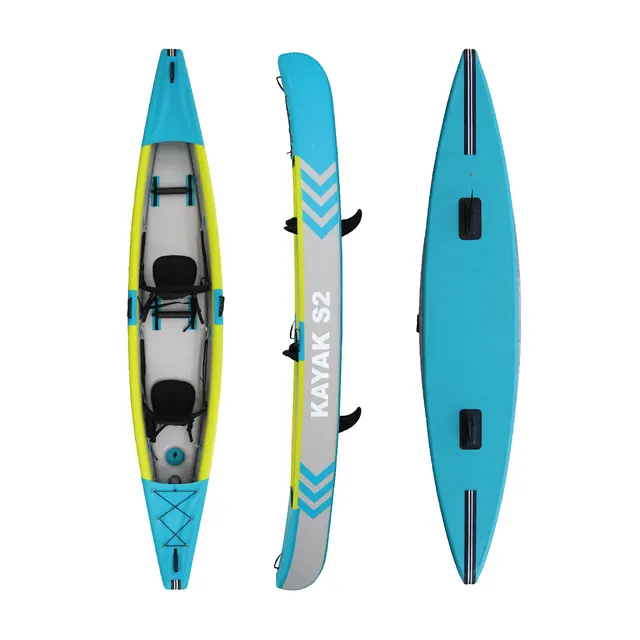 Wholesale China Pvc Fishing Kayaks Canoe Dropstitch Inflatable Kayak for sale