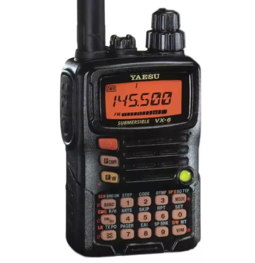 Yaesu VX-6 Digital Radio Transmitter - Long Range Walkie Talkie