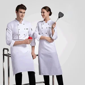 Chef Uniform for High Standards Restaurant & Bar Waitress & Cook Hotel & Food Services-Unique Design & Quality