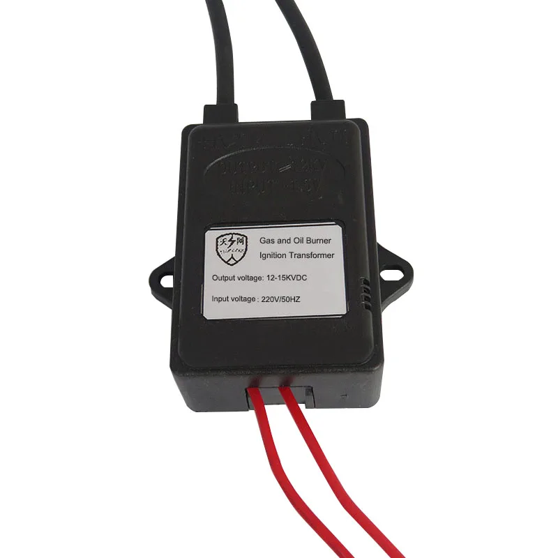 220V Electronic Pulse Gas Stove Igniter High Voltage Power Transformer Flyback Toplogy 50Hz Frequency Made of Plastic