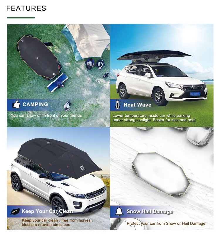 Satol Parasole per parabrezza auto – Protezione UV & Blocco