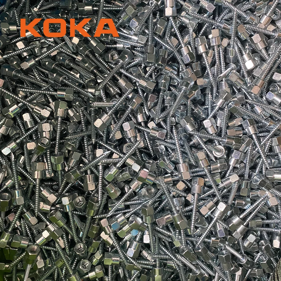 Sammys Threaded Rod Anchoring System Straight Wood Screw Rod Hanging