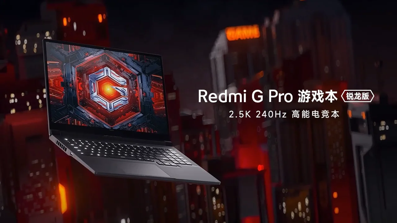 Xiaomi Redmi Pro G игровой ноутбук 2022 12th Intel Core i9-12900H/i7-12650H RTX3060/RTX3070Ti GPU 16G + 512G 2,5 K 240 Гц записная книжка