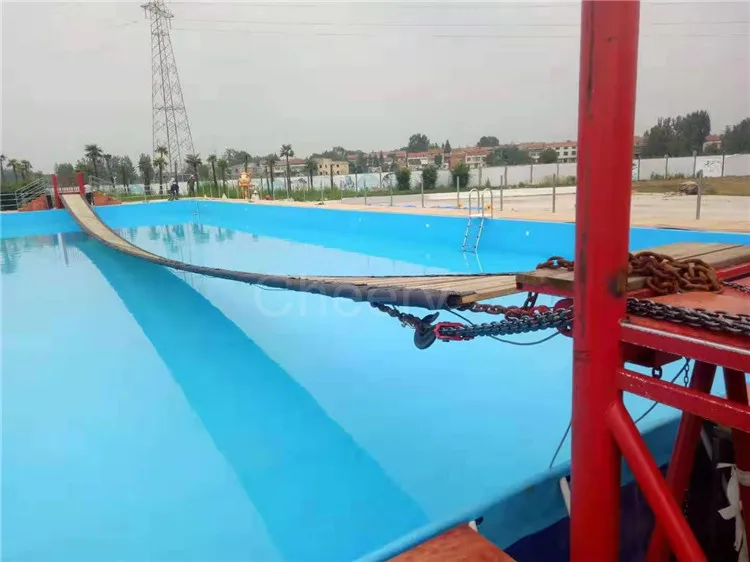 Swigging Pool Summer Scenic Area Playground Water Park Swimming Pool Swing Games ...