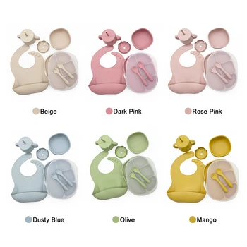 China Silicone Baby Bowl Suction Feeding No Spill l Melikey factory and  suppliers