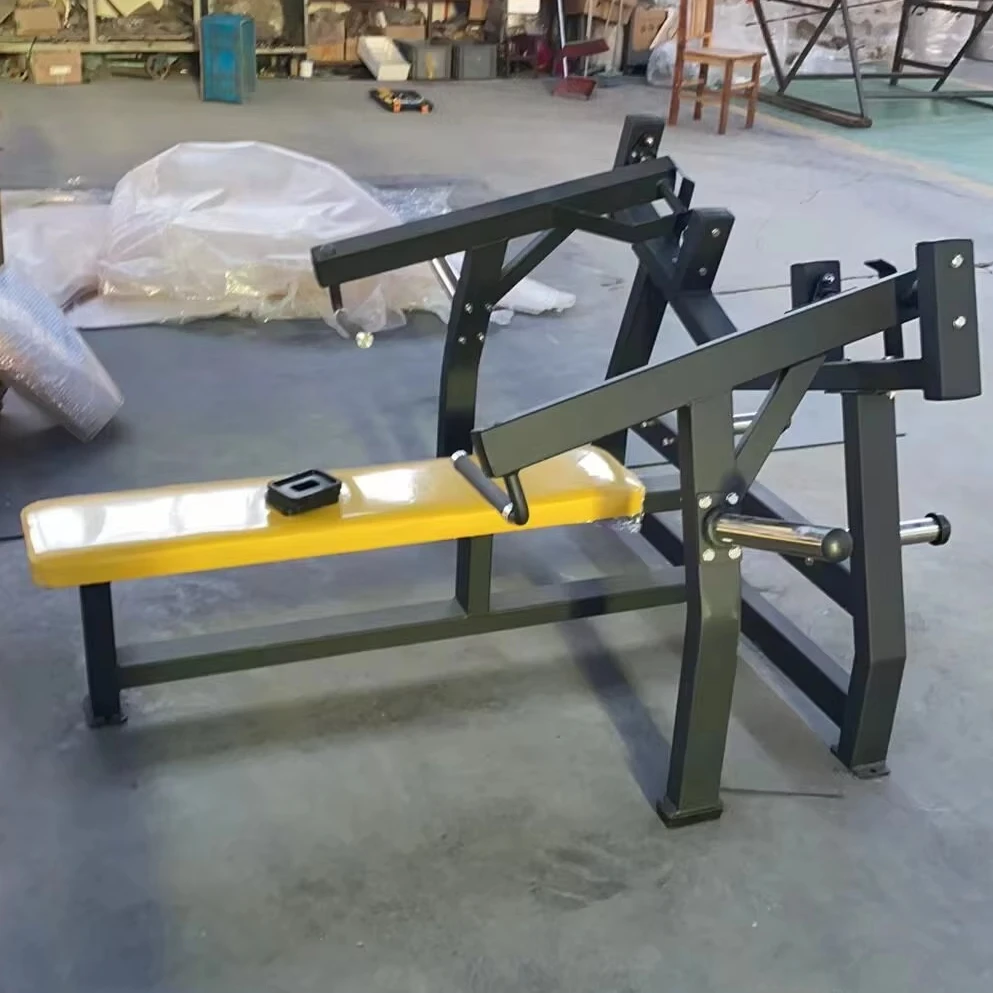 商用使用ジム機器プレートローテッドXM08水平ベンチプレスウェイト