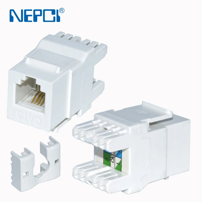 Chinese Nepci Utp Cat6 Rj45 Keystone Jack Connector Xjy-ne-77a-cat6a ...