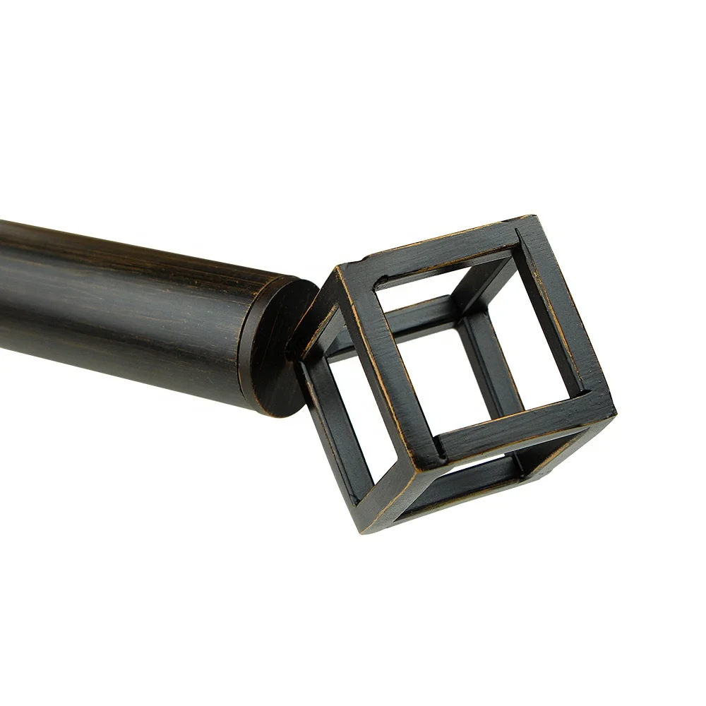 goyi copper unfinished finial curtain rod popular adjustable