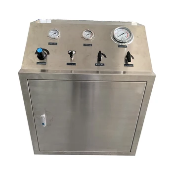 High-Pressure Nitrogen Booster System Gas Pressure Test Bench with Max 1600 Bar Outlet
