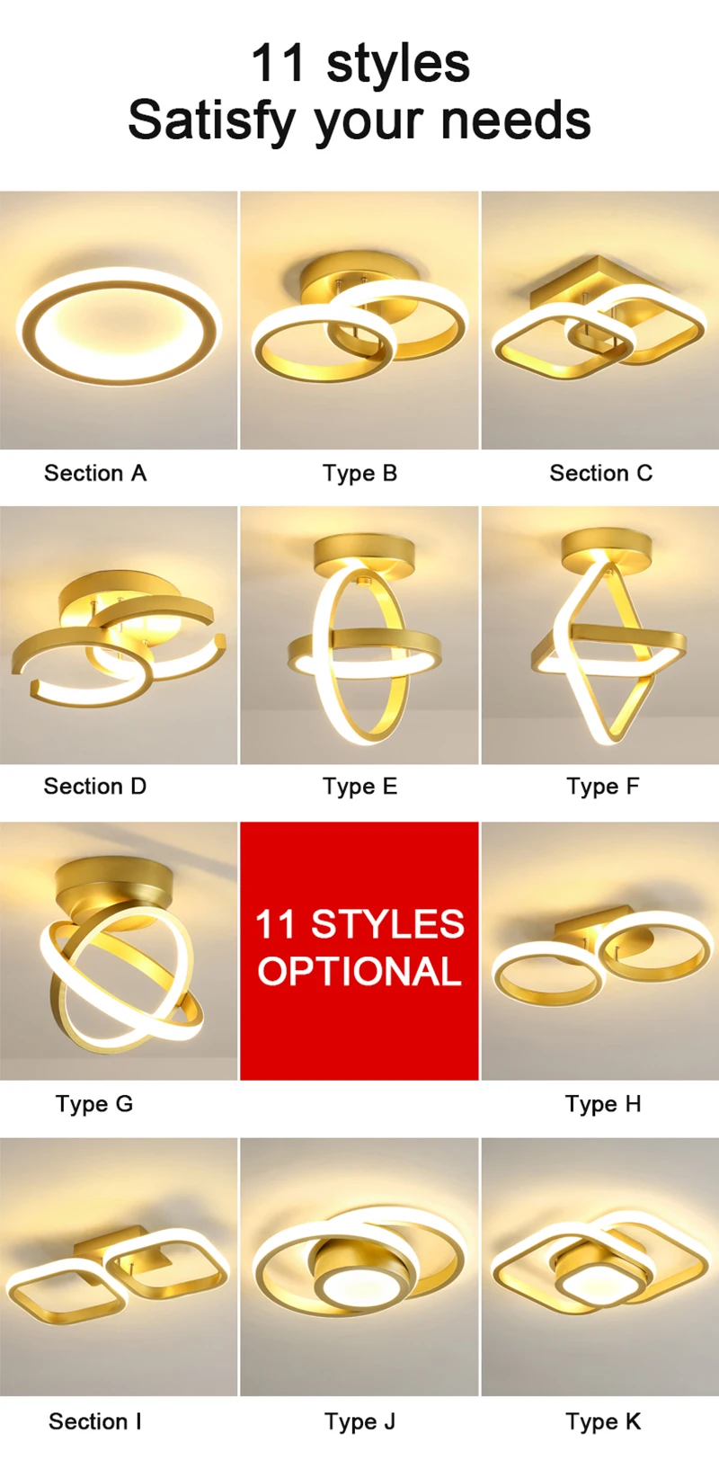 Pop Light Kids Bedroom Pin Led Roof Interior Room Decor Corridor Aisle