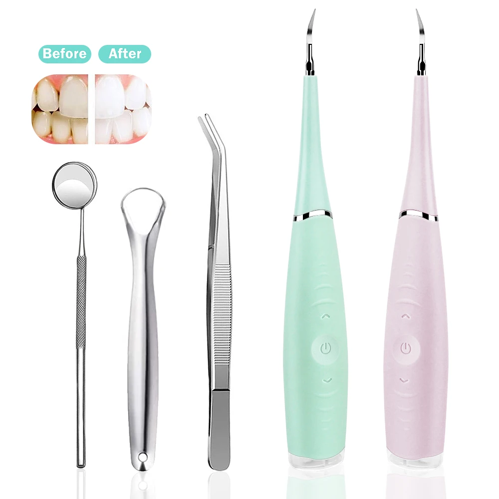 Détartreur Dentaire électrique Portable – Hygiène Bucco-dentaire – Couleur Bleu Ou Rose – Neuf – Marque GlobalShop