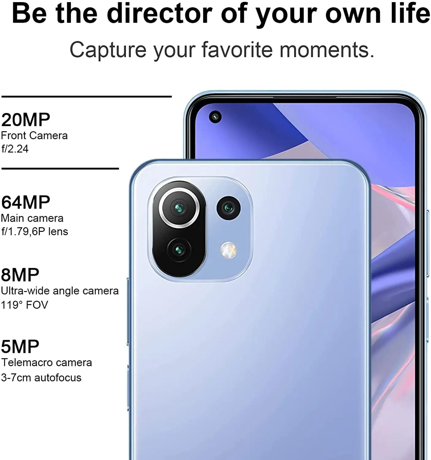 Xiaomi Mi 11 Lite 5G NE - Lightweight & Powerful Smartphone